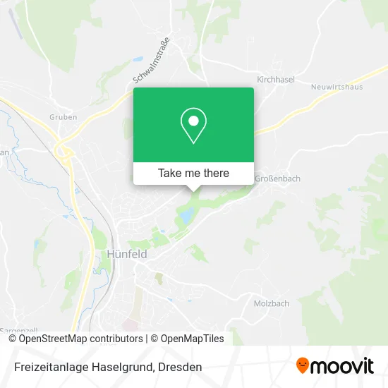 Карта Freizeitanlage Haselgrund