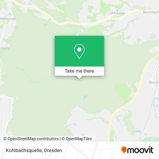 Карта Kohlbachsquelle