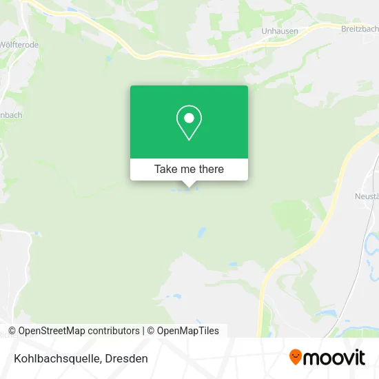 Карта Kohlbachsquelle
