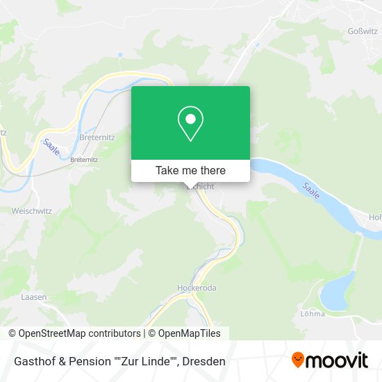 Карта Gasthof & Pension ""Zur Linde""