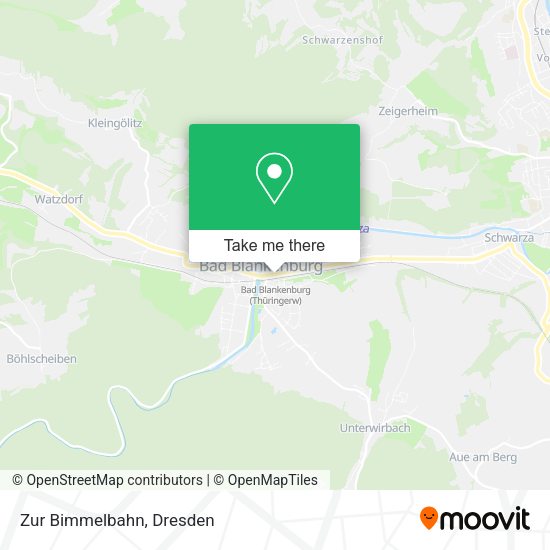 Карта Zur Bimmelbahn