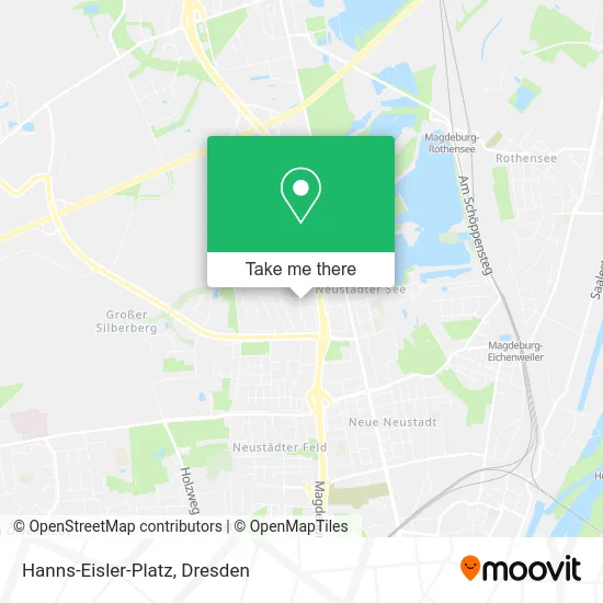 Hanns-Eisler-Platz map