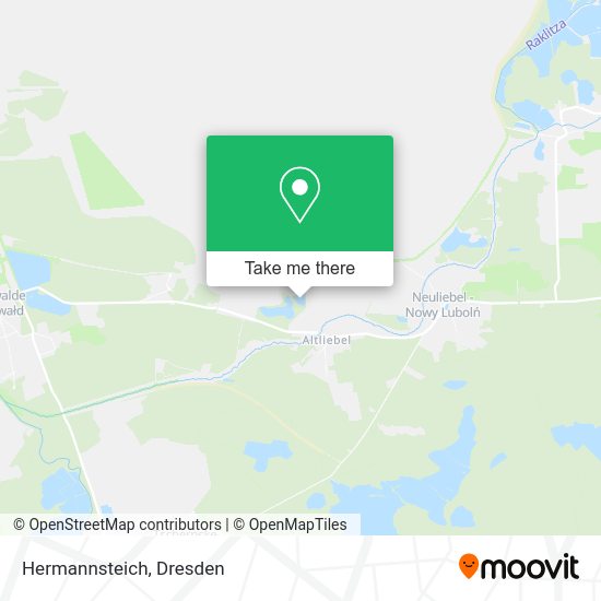 Карта Hermannsteich