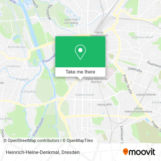 Карта Heinrich-Heine-Denkmal