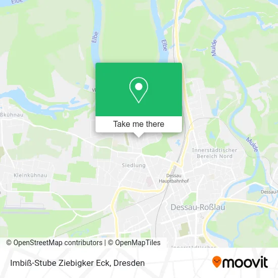 Карта Imbiß-Stube Ziebigker Eck