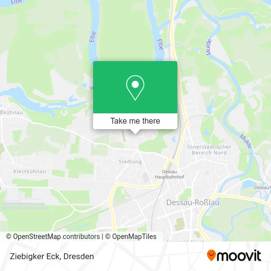Карта Ziebigker Eck