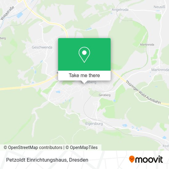 Карта Petzoldt Einrichtungshaus