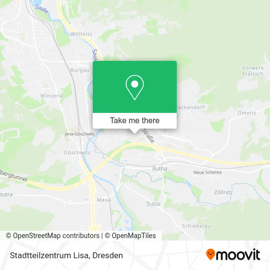 Карта Stadtteilzentrum Lisa