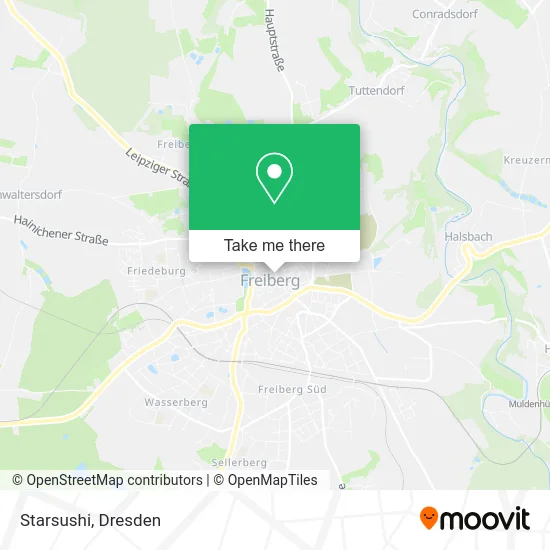 Карта Starsushi