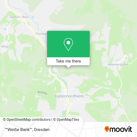 Карта ""Weiße Bank""