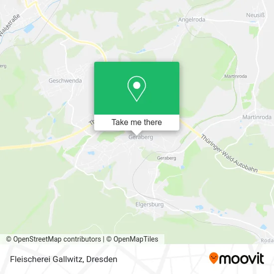 Карта Fleischerei Gallwitz