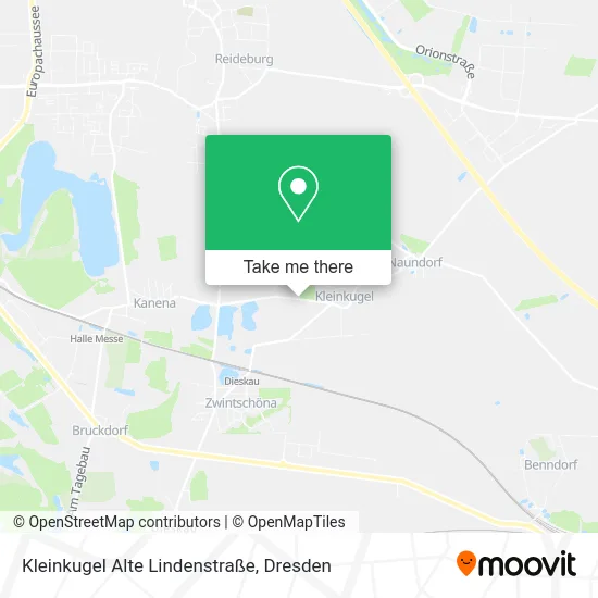 Карта Kleinkugel Alte Lindenstraße