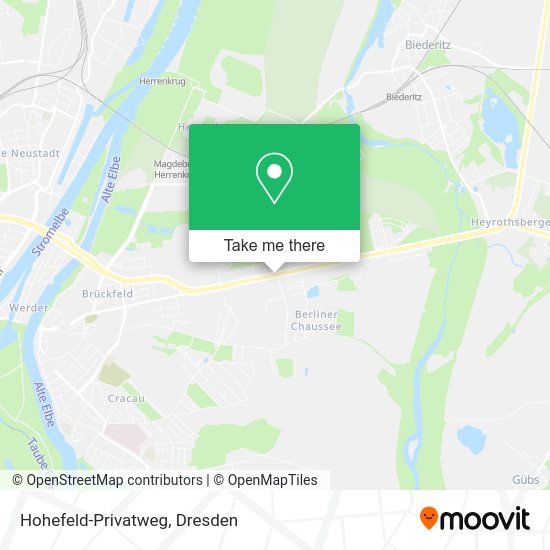 Карта Hohefeld-Privatweg