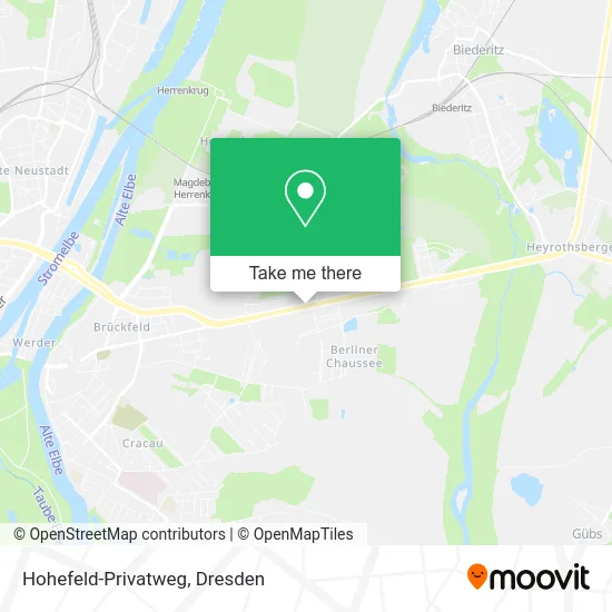 Карта Hohefeld-Privatweg