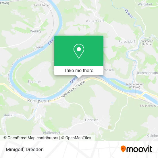 Карта Minigolf
