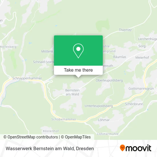 Карта Wasserwerk Bernstein am Wald