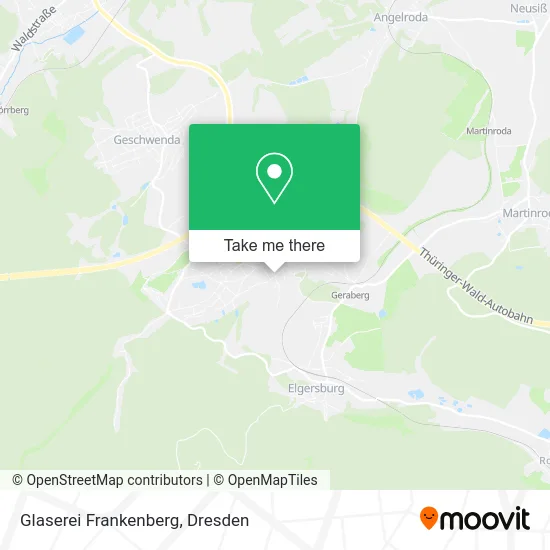 Карта Glaserei Frankenberg