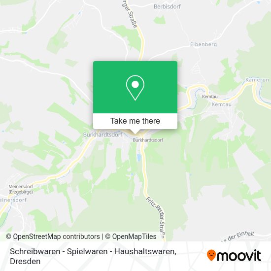 Карта Schreibwaren - Spielwaren - Haushaltswaren