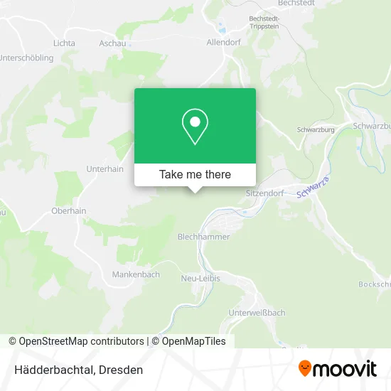 Карта Hädderbachtal