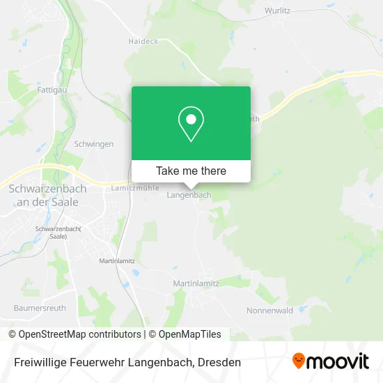 Карта Freiwillige Feuerwehr Langenbach