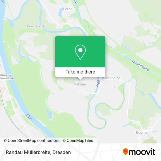 Карта Randau Müllerbreite