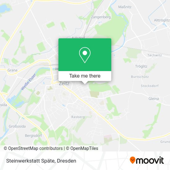 Карта Steinwerkstatt Späte