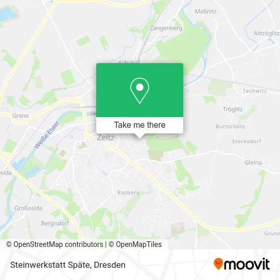 Карта Steinwerkstatt Späte