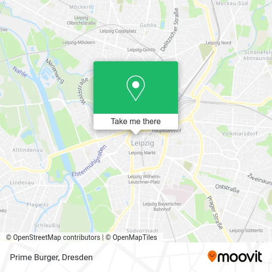 Карта Prime Burger