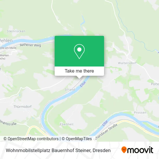 Карта Wohnmobilstellplatz Bauernhof Steiner