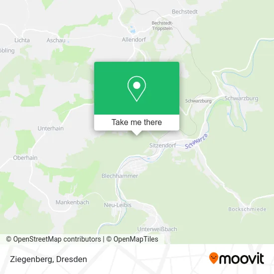 Карта Ziegenberg