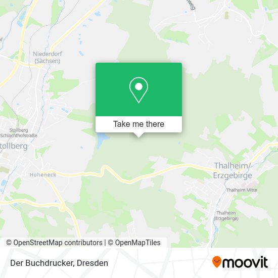 Карта Der Buchdrucker