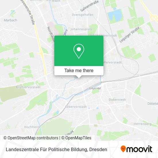 Карта Landeszentrale Für Politische Bildung