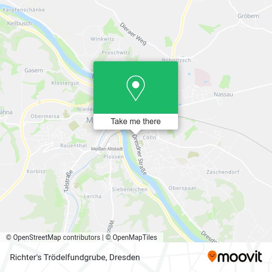 Карта Richter's Trödelfundgrube
