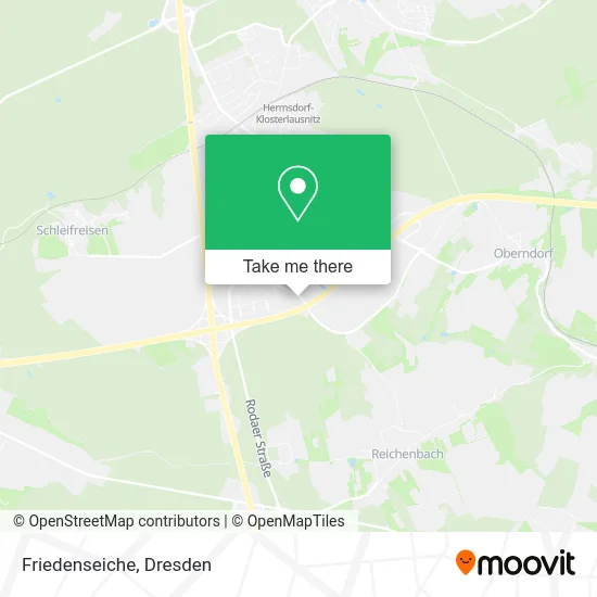 Карта Friedenseiche