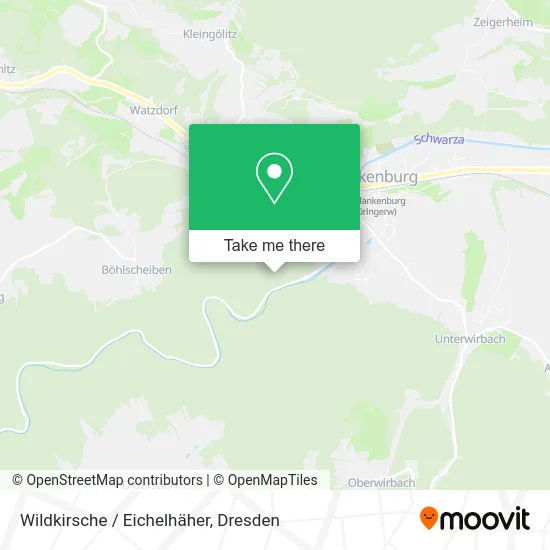 Карта Wildkirsche / Eichelhäher