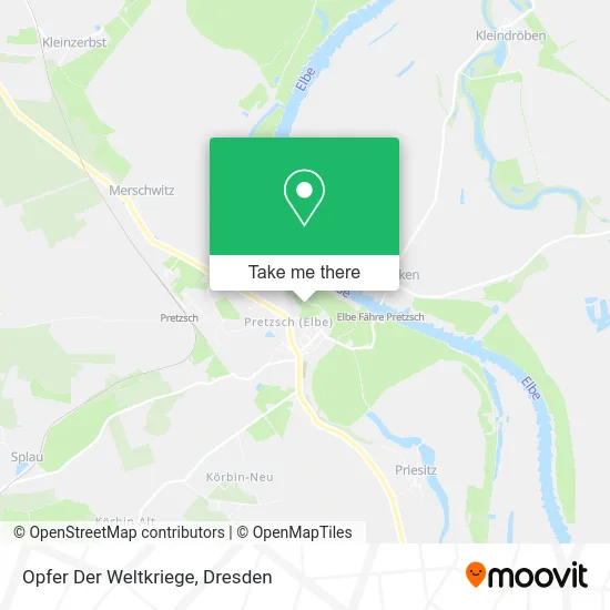 Карта Opfer Der Weltkriege