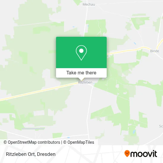 Ritzleben Ort map