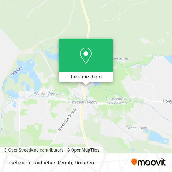 Карта Fischzucht Rietschen Gmbh