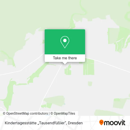 Карта Kindertagesstätte „Tausendfüßler“
