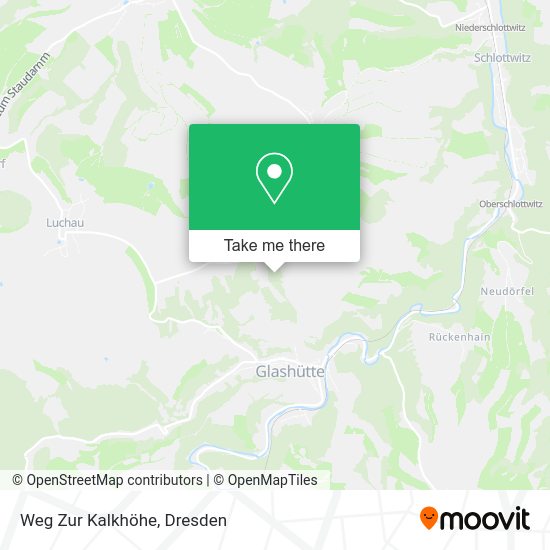Карта Weg Zur Kalkhöhe