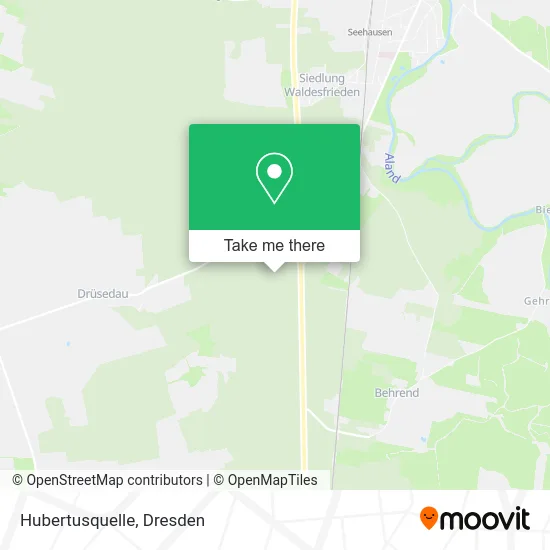 Карта Hubertusquelle