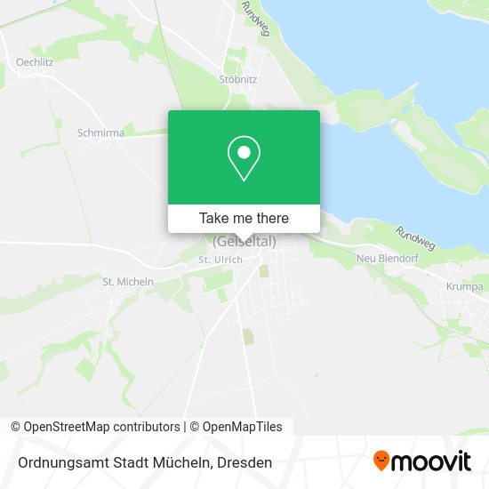 Карта Ordnungsamt Stadt Mücheln