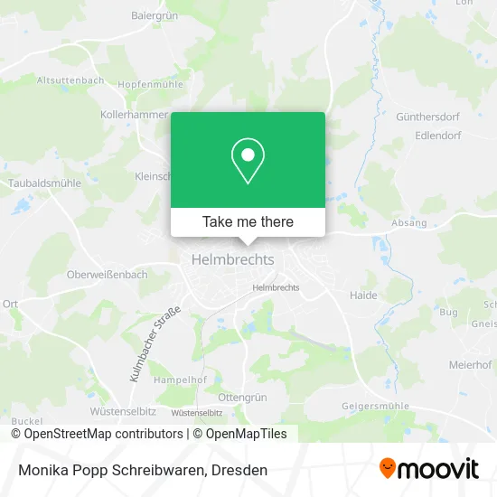Карта Monika Popp Schreibwaren