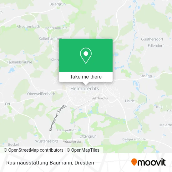 Карта Raumausstattung Baumann