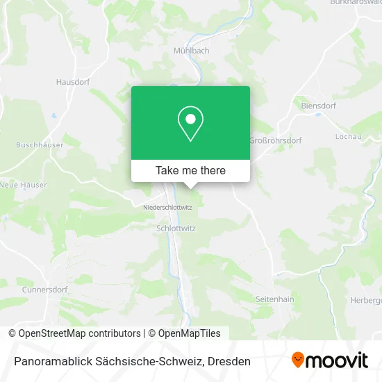Карта Panoramablick Sächsische-Schweiz
