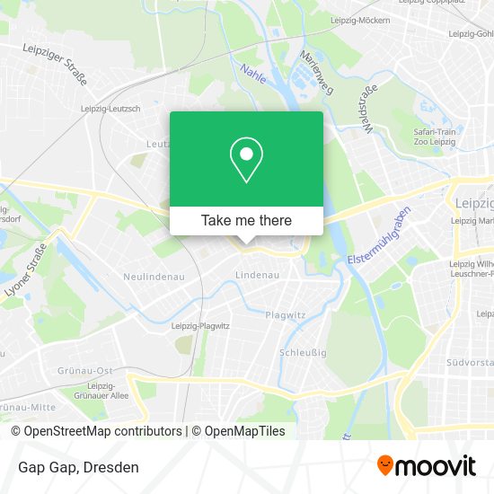 Карта Gap Gap