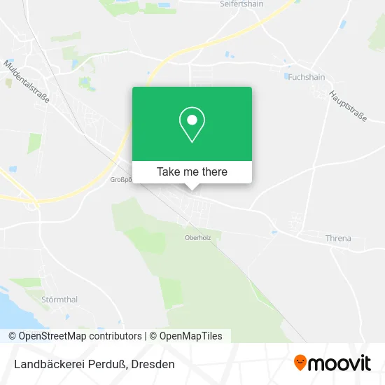 Карта Landbäckerei Perduß