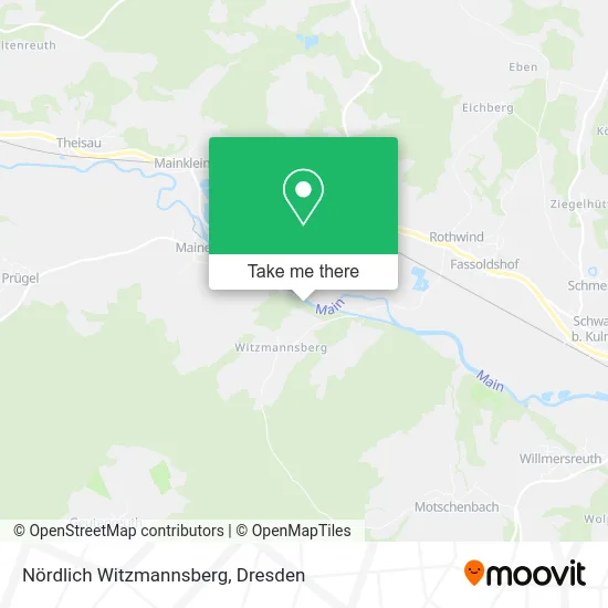 Карта Nördlich Witzmannsberg