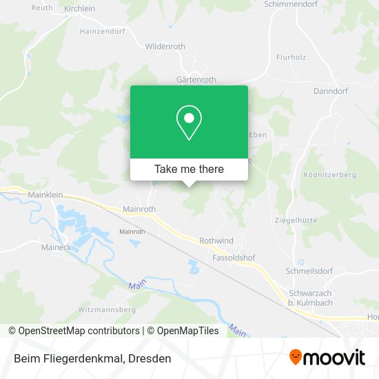 Карта Beim Fliegerdenkmal