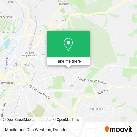 Карта Musikhaus Des Westens